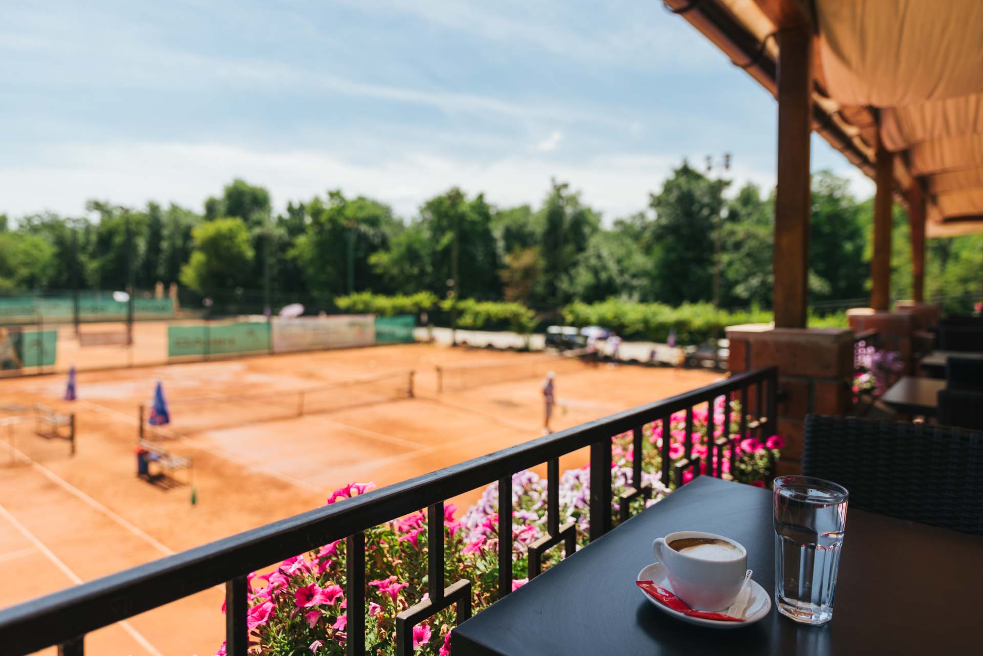 Tennis camp TAZ Serbia Lunch